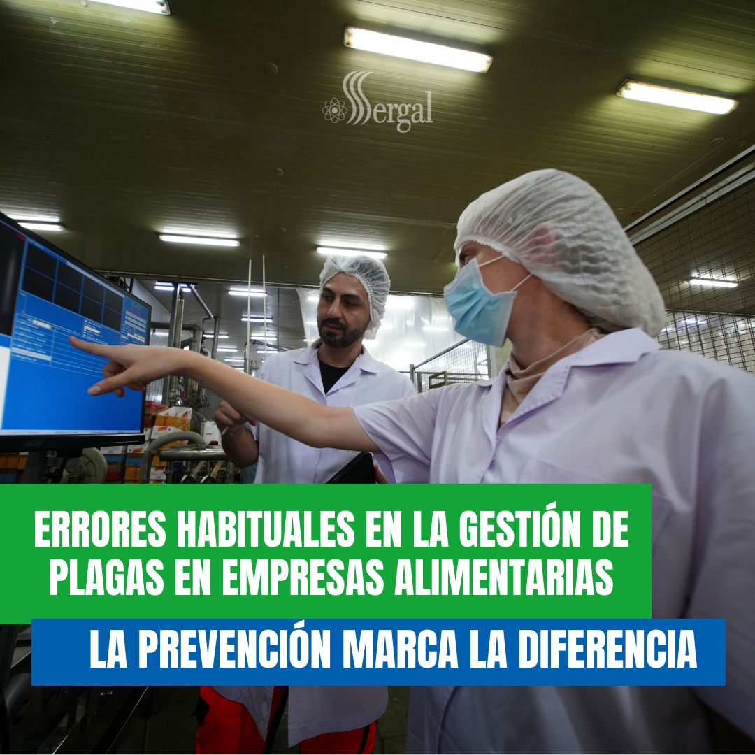 Control de plagas y bioseguridad en plantas de producción alimentaria
